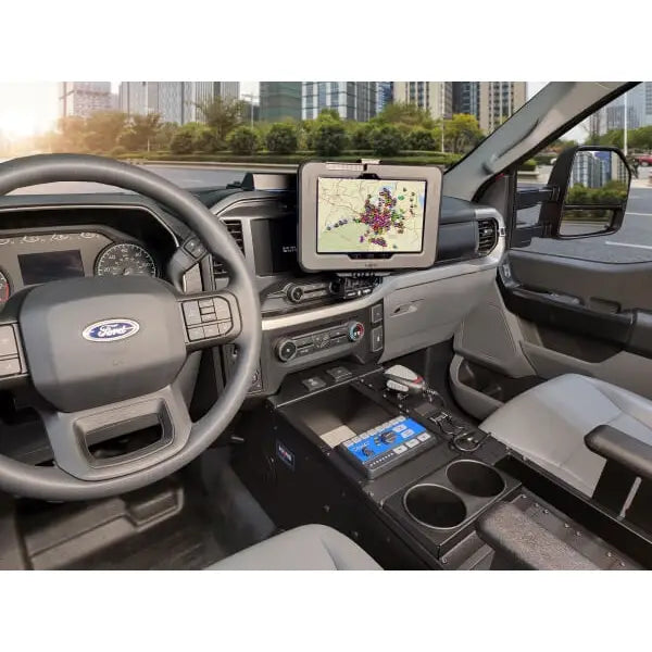 Havis Works With Vehicle-Specific Consoles Video Monitor Mount C-DMM-3023 - Heavy-Duty Dash 2021 Ford