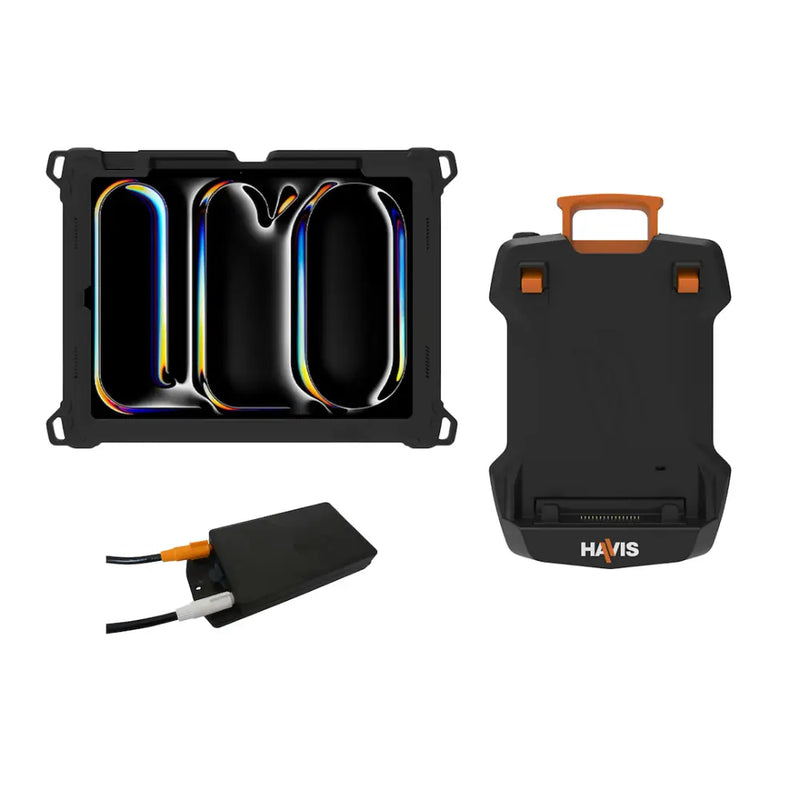 Havis Kickstand Provides Angled Viewing Tablet Mount PKG-TAB4-APP1N - Package DS-TAB-401 Docking Statio