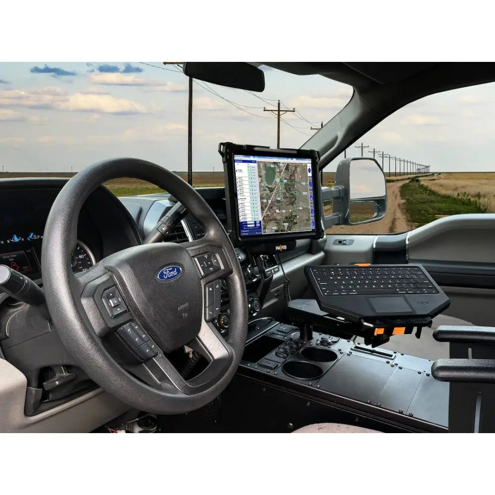 Havis Kickstand Provides Angled Viewing Tablet Mount PKG-TAB4-APP2N - Package DS-TAB-401 Docking Statio