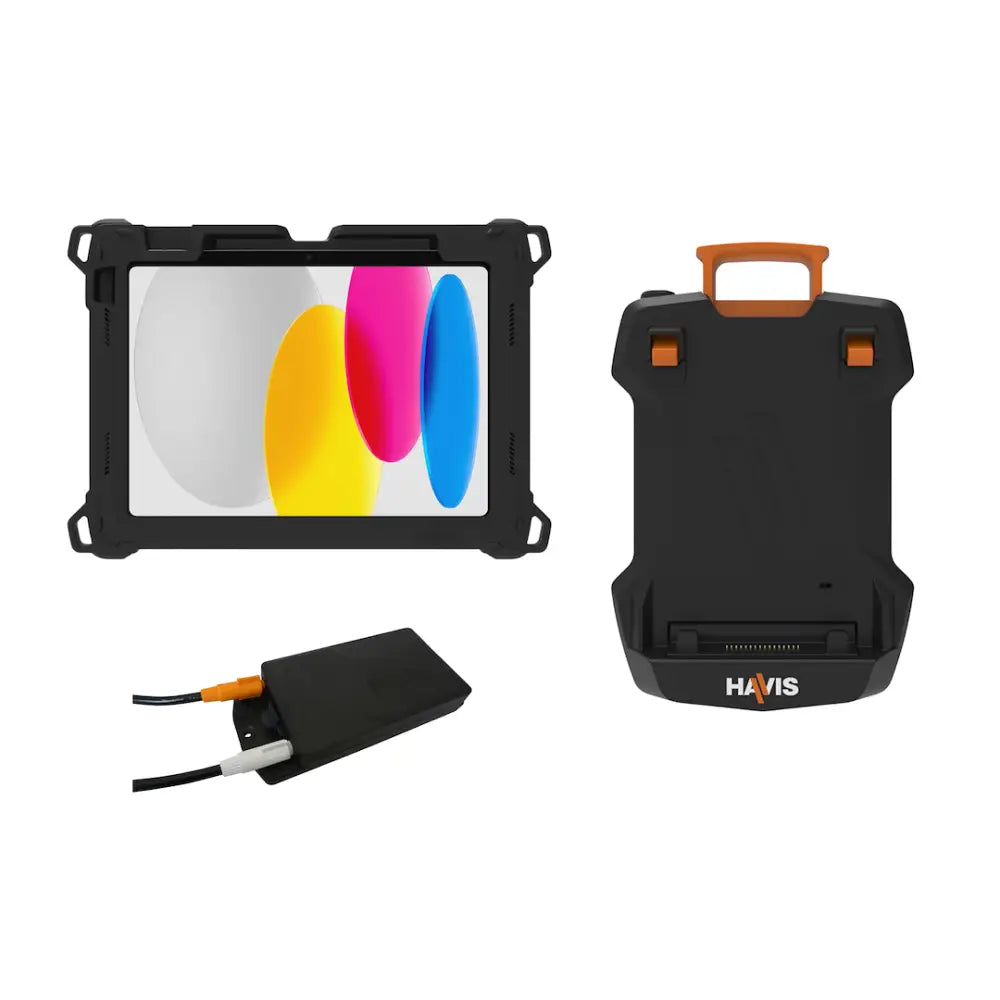 Havis Kickstand Provides Angled Viewing Tablet Mount PKG-TAB4-APP5N - Package DS-TAB-401 Docking Statio