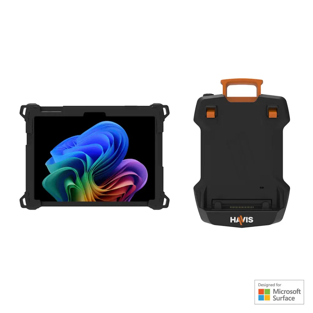 Havis Kickstand Provides Angled Viewing Tablet Mount PKG-TAB4-MSFT1 - Package Docking Station Table