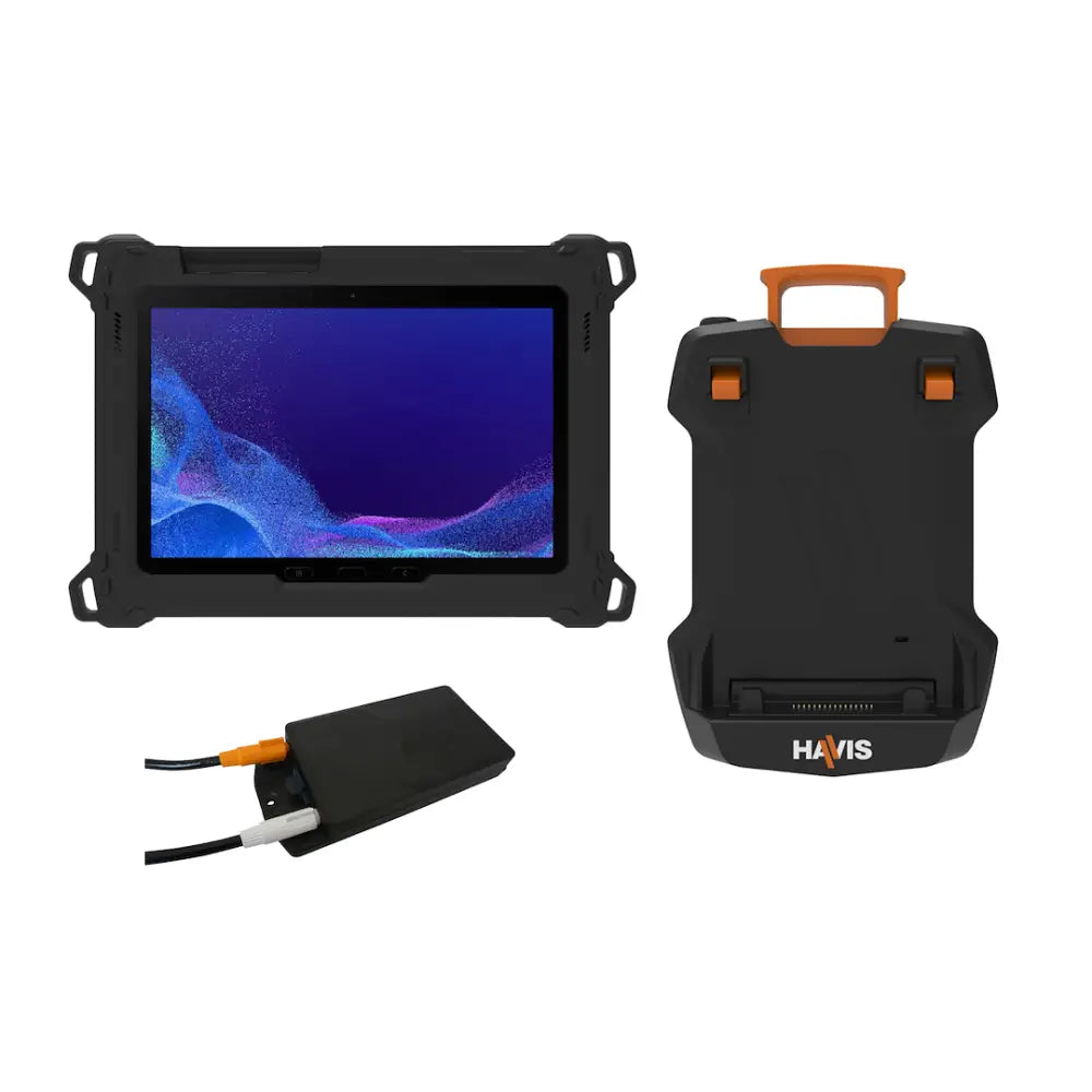 Havis Kickstand Provides Angled Viewing Tablet Mount PKG-TAB4-SAM1N - Package DS-TAB-401 Docking Statio