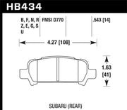 Hawk Performance HB434F.543