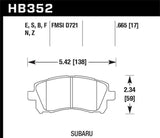 Hawk Performance HB352Z.665