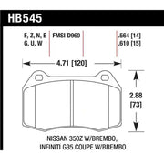 Hawk Performance HB545G.564