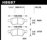 Hawk Performance HB687F.750