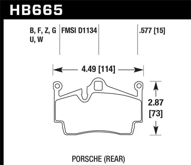 Hawk Performance HB665W.577