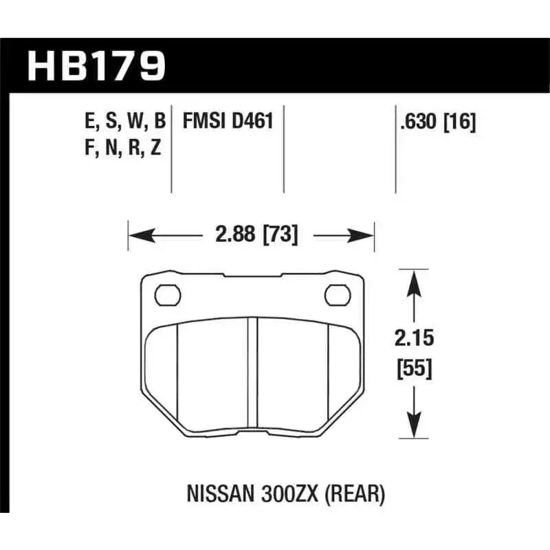 Hawk Performance HB179F.630