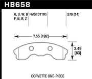 Hawk Performance HB658F.570