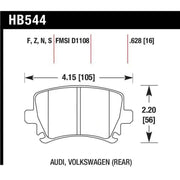 Hawk Performance HB544N.628