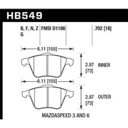 Hawk Performance HB549F.702
