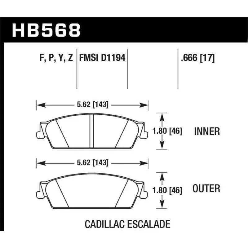 Hawk Performance HB568Y.666