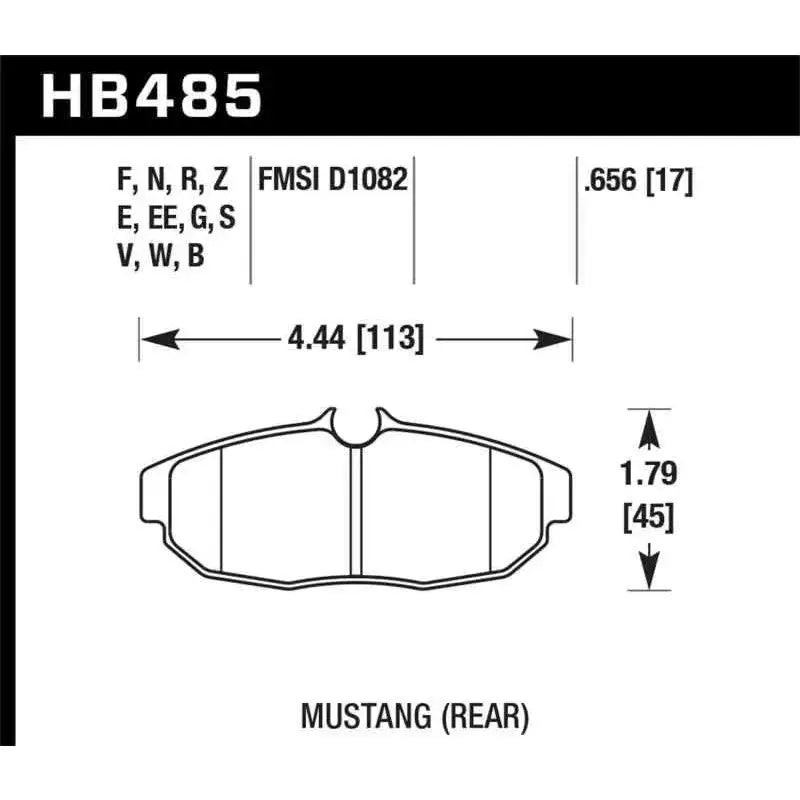 Hawk Performance HB485E.656