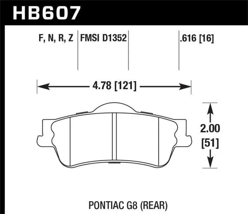 HAWK HB607F.616