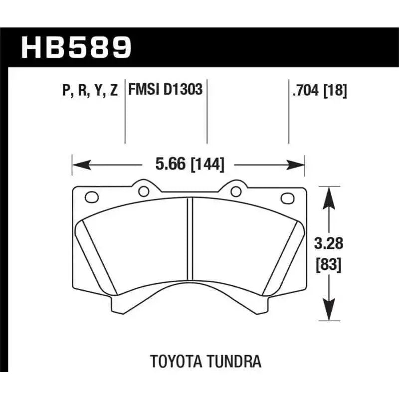 Hawk Performance HB589P.704