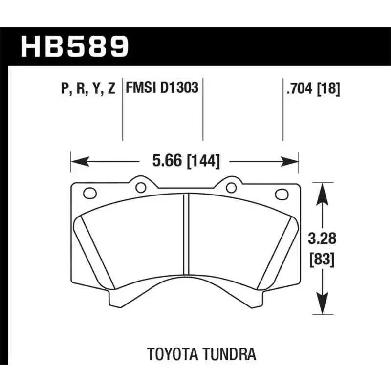 Hawk Performance HB589P.704