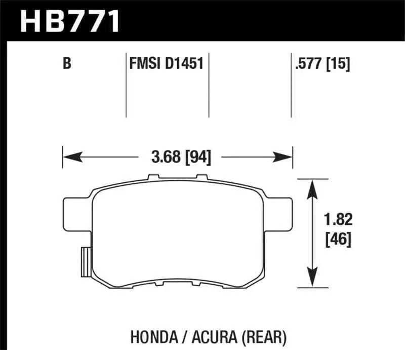 Hawk Performance HB771B.597