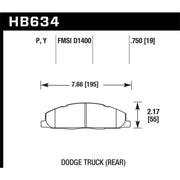 Hawk Performance HB634Y.750