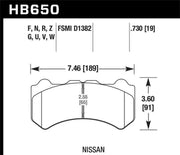 Hawk Performance HB650B.730