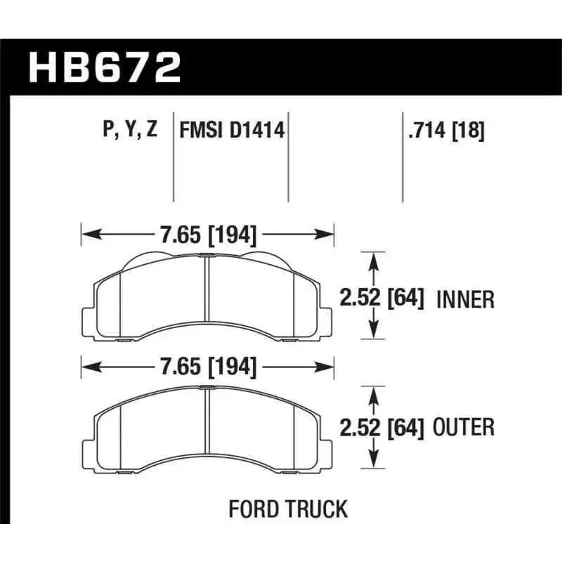 Hawk Performance HB672Y.714