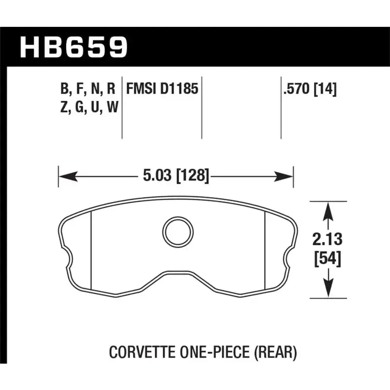 Hawk 10-12 Chevrolet Corvette Grand Sport / 06-12 Z06 Rear DTC-60 Race Brake Pads - Truck & Automotive
