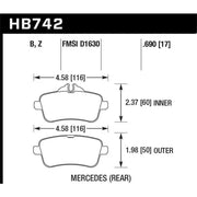 Hawk Performance HB742B.690