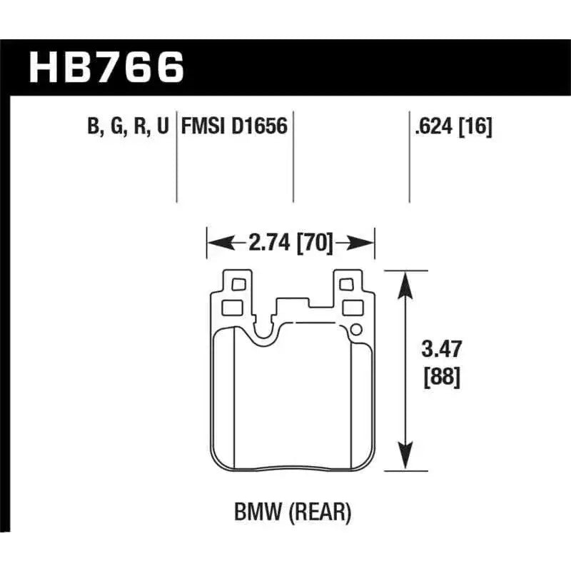 Hawk Performance HB766B.624