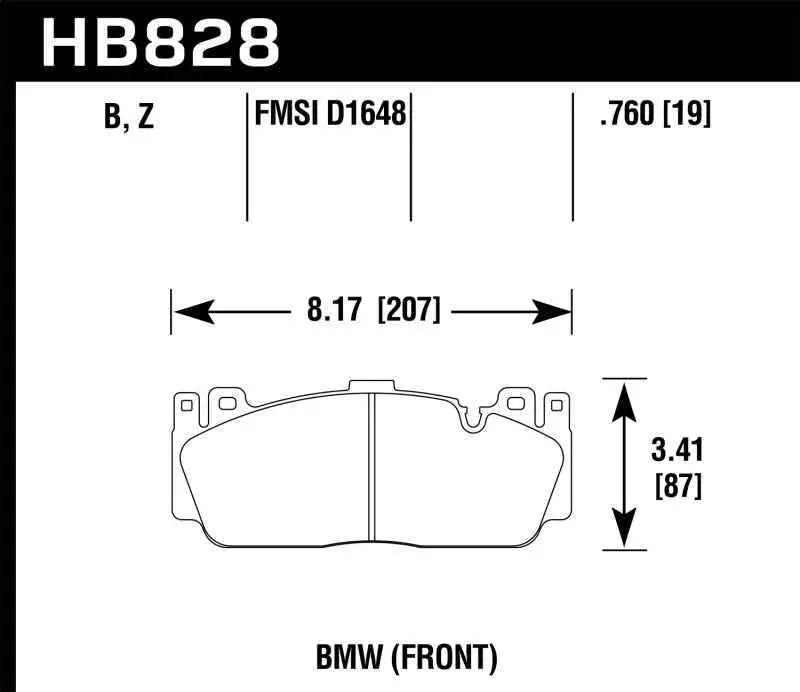 Hawk Performance HB828Z.760