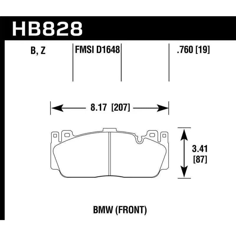 Hawk Performance HB828Z.760