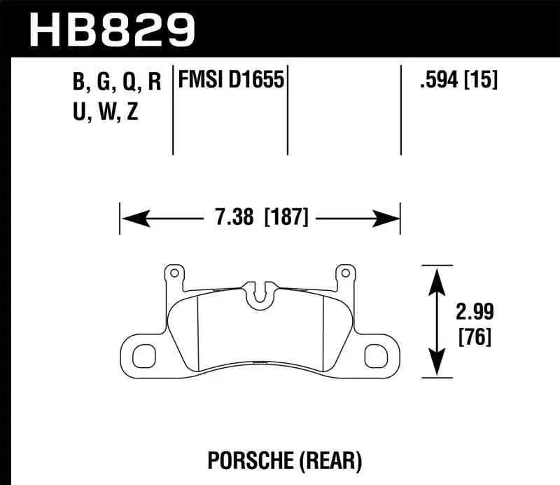 Hawk Performance HB829W.594