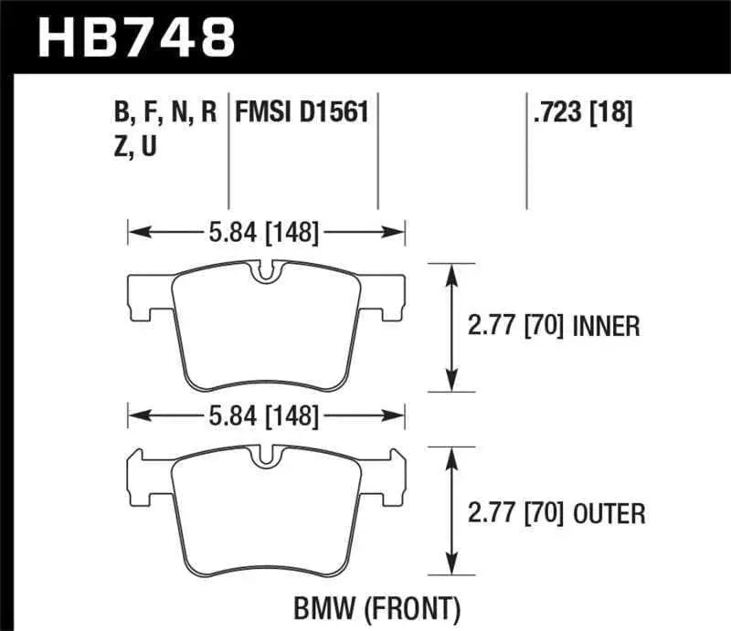 Hawk Performance HB748F.723