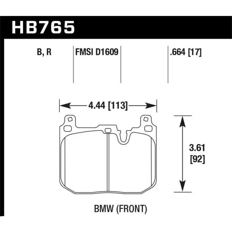 Hawk Performance HB765B.664
