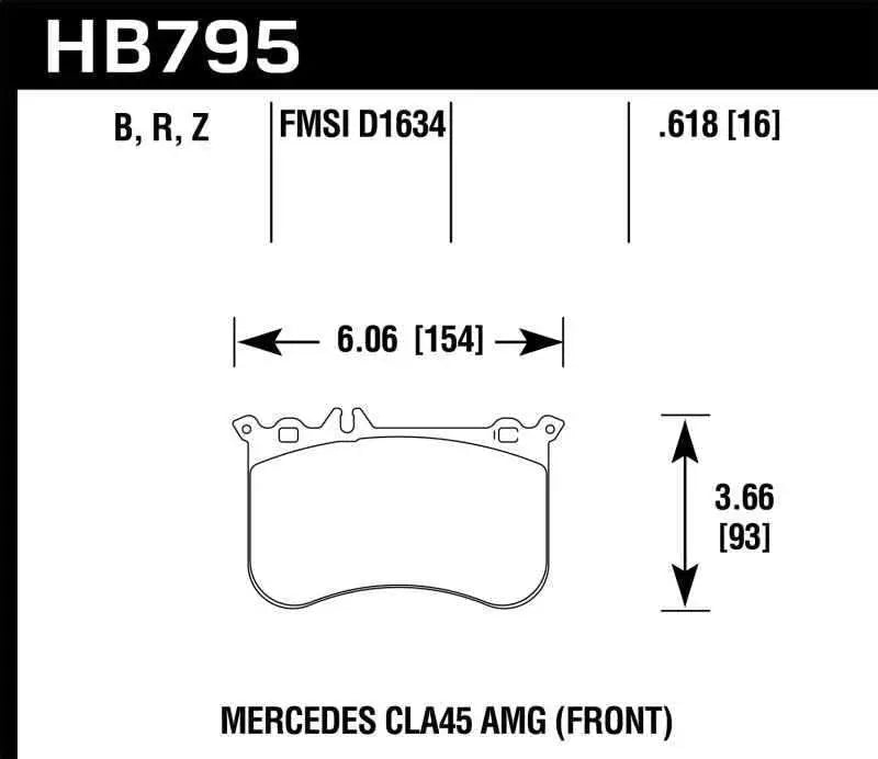 Hawk Performance HB795B.618