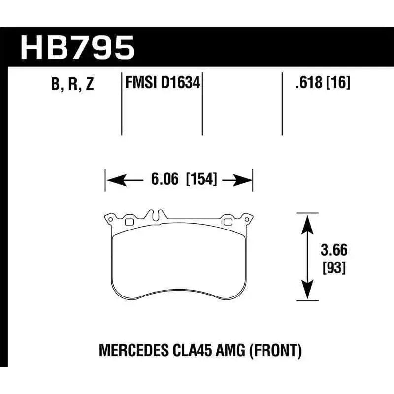Hawk Performance HB795B.618