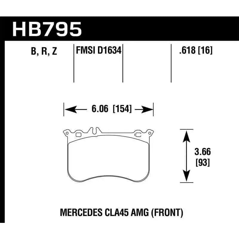 Hawk Performance HB795B.618