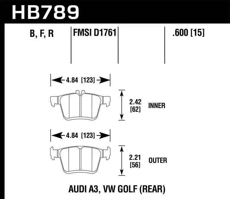 HAWK HB789B.600
