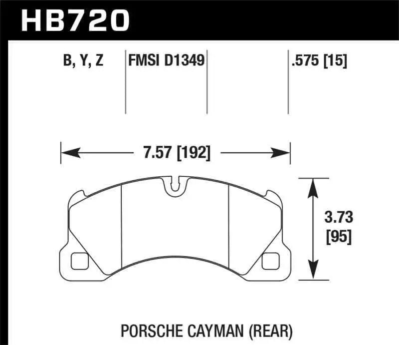 Hawk Performance HB720B.575