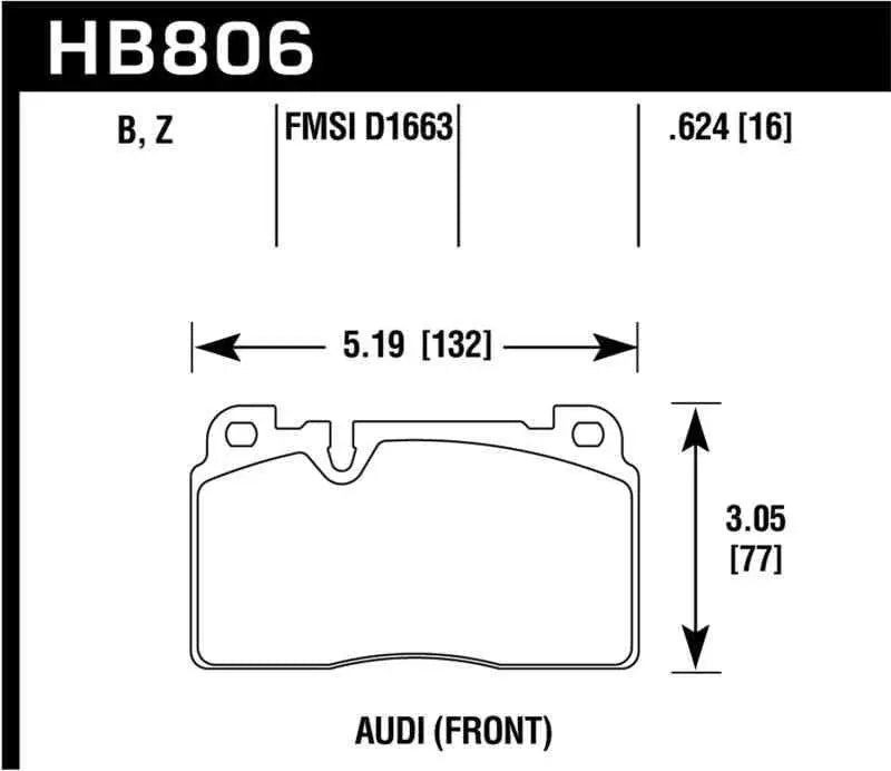 Hawk Performance HB806B.624