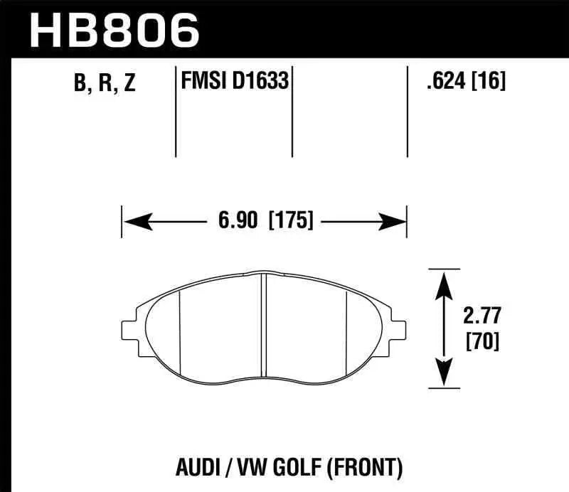 Hawk Performance HB806B.624