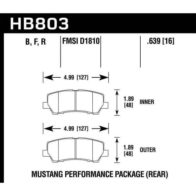 Hawk Performance HB803F.639