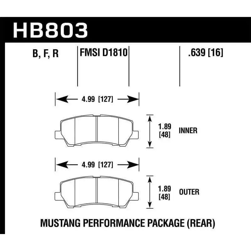 Hawk Performance HB803F.639