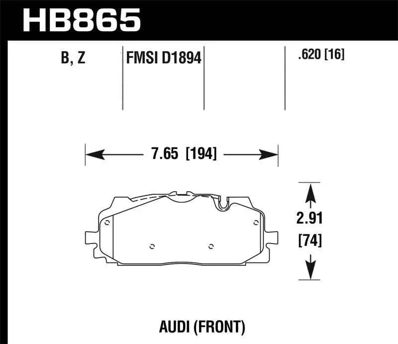 HAWK HB865B.620