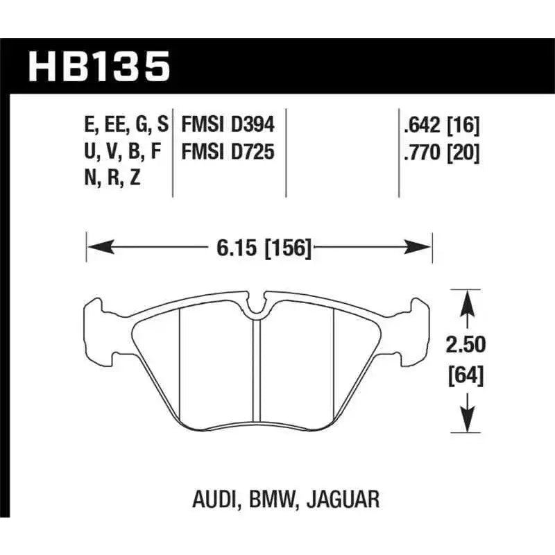 Hawk Performance HB135B.760