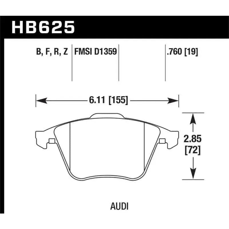Hawk Performance HB625B.760