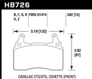 Hawk Performance HB726F.582