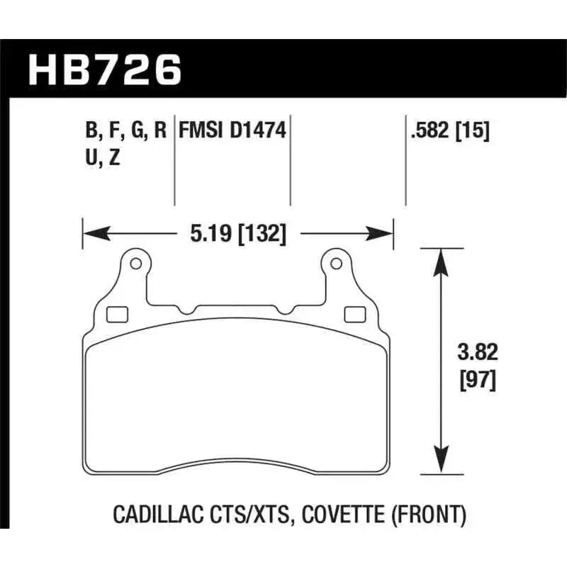 Hawk Performance HB726F.582