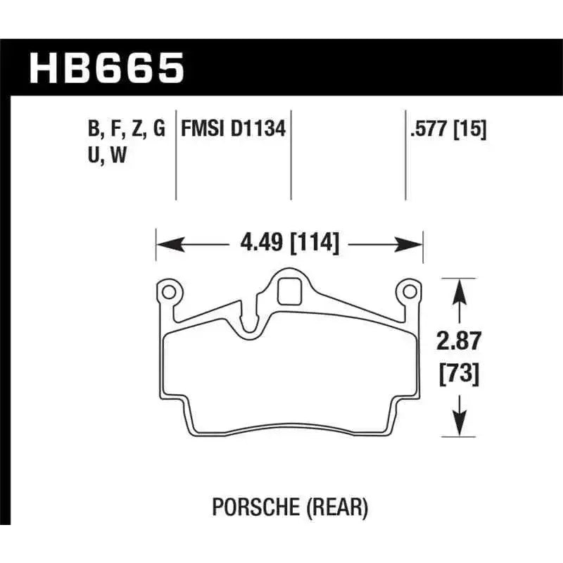 Hawk Performance HB665G.577