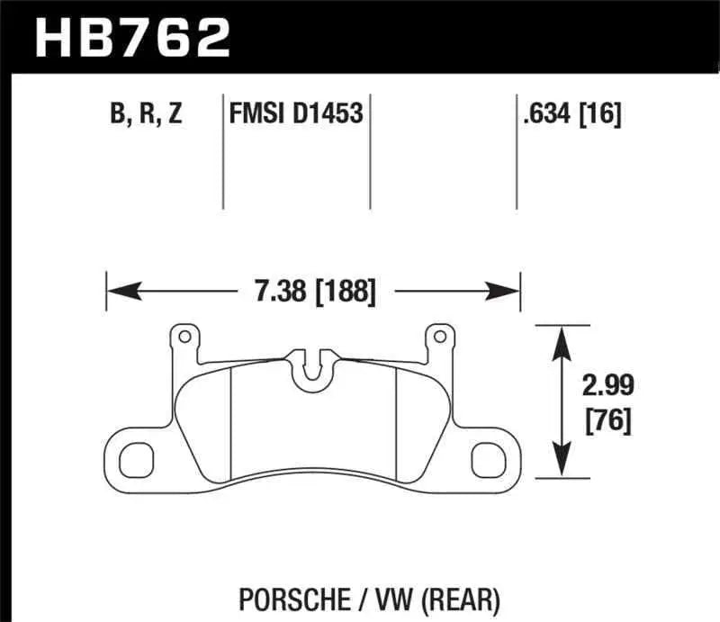 Hawk Performance HB762B.634