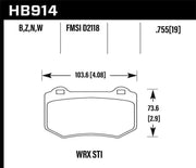 Hawk Performance HB914Z.580