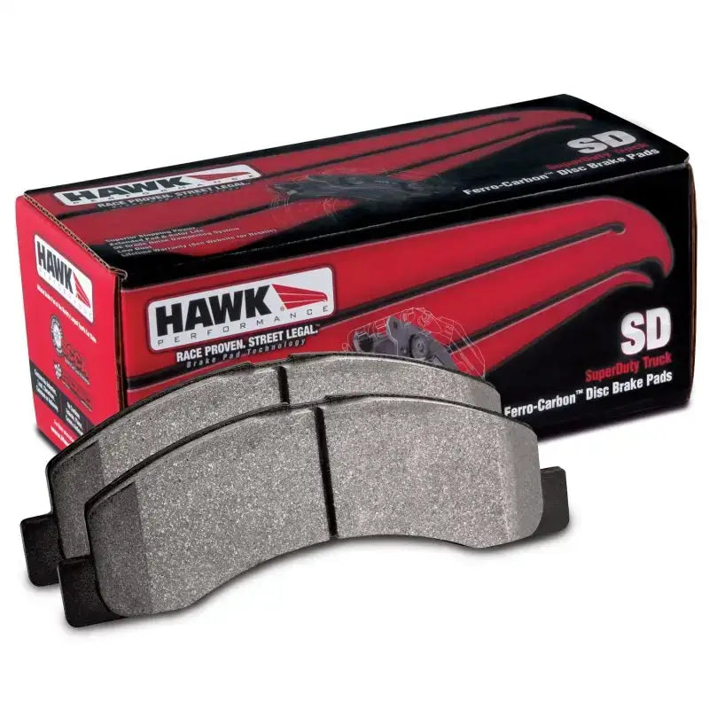 Hawk Performance brake pads for Camaro Super Duty with enhanced stopping power